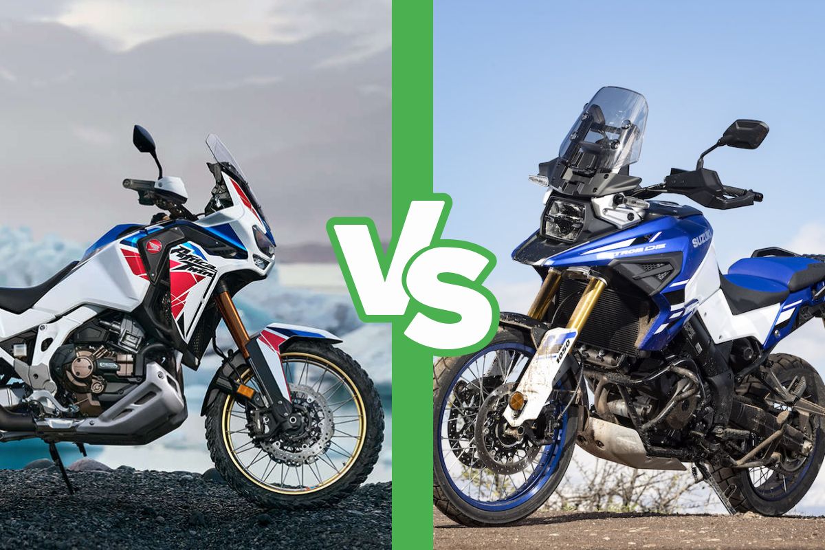 Honda africa twin vs suzuki outlet v strom 1050